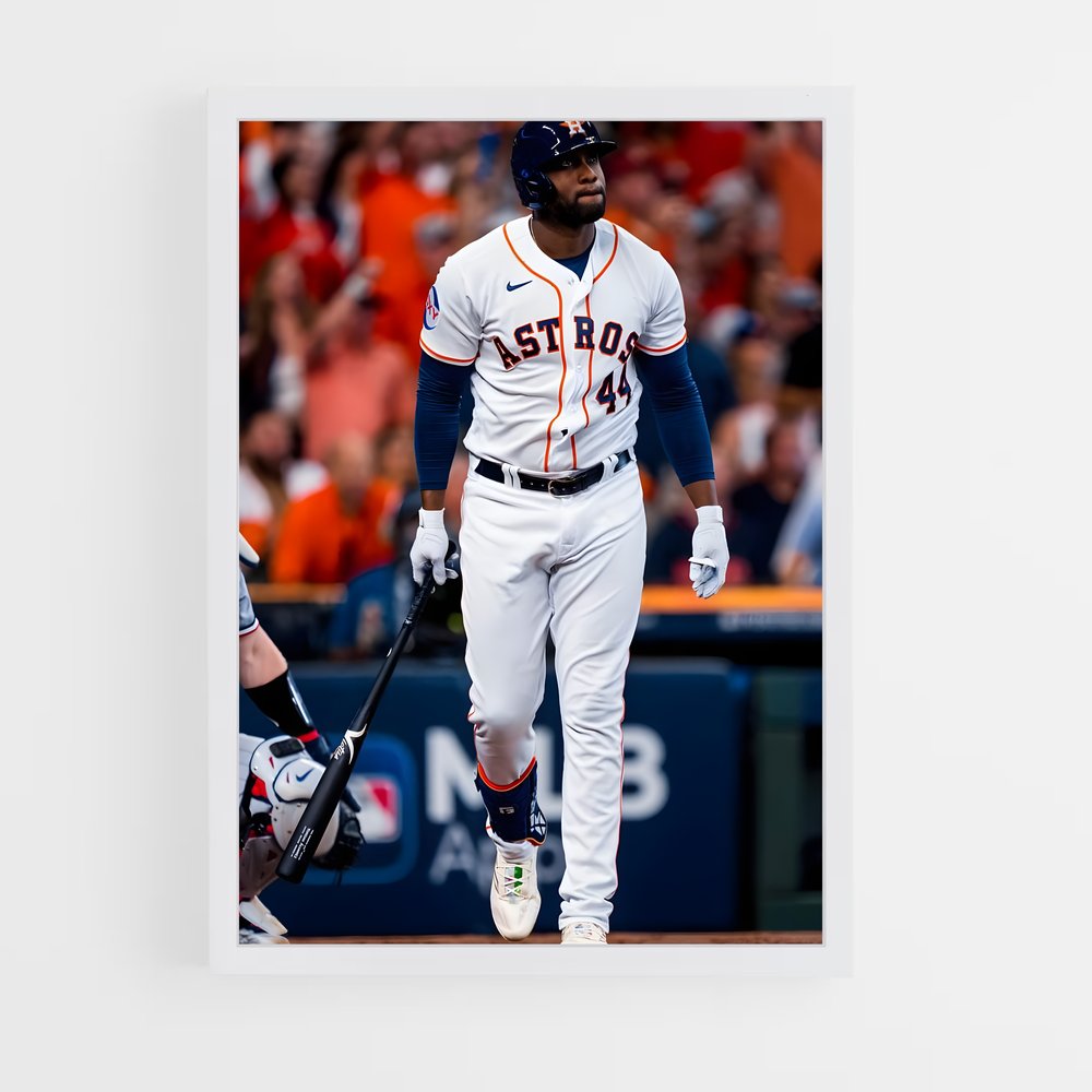 Poster Yordan Alvarez – affiche Baseball (vue 3)